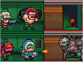 Zombo Buster Advance�y�G���x�[�^�[�ɕ���u���ă]���r�Ɛ키�h�q�Q�[���z